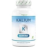 Kalium - 240 Kapseln - Hochdosiert: 1143 mg je Kapsel, davon 400 mg...