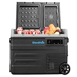 StandHeiz Tragbarer Camping-Kühlschrank mit Kompressor 60L - Kompakter...