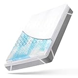 Atenza Gel Topper 140x200cm, 5 Zonen Matratzen Topper mit Abnehmbarer Bezug...