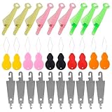 29 Stück Nadeleinfädler,Einfädelhilfe für Nähnadeln,Nadeleinfädler...