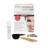 Godefroy Instant Eyebrow Tint, Augenbrauenfarbe EU-Rezeptur, Färbeset...