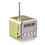 iplusmile Td-V26 Digital Mini Lautsprecher, Tragbare Radios, Mini Stereo...