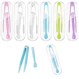 6 Stück Kontaktlinsen Einsetzhilfe,Kontaktlinsen Pinzetten,Kontaktlinsen...