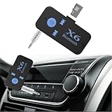 AUX Wireless Music Receiver Adapter Compatible with Most Automotive Devices