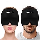 I-THERA-U Migräne Maske 2pcs - Wiederverwendbar 2 in 1 Schlafmaske...