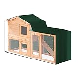 Dreieckiger Kaninchenstall aus Oxford-Stoff, Abdeckung für...