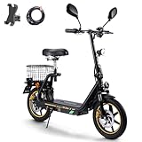TWOFISH E Scooter mit EEC zugelassenl, Elektroroller Erwachsene mit 48V...