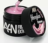 A4N AKTIVE4NAILS Fiberglas UV Gel Modellagegel mit Fiberglasstreifen extrem...
