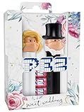 PEZ Spender Hochzeit Braut in blond & Bräutigam inklusive 4 Pack Bonbons...