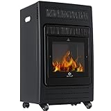 KESSER® Gasheizer Gasheizofen Heizstrahler 3,4 kW Gas Kamin inkl....