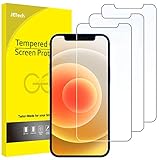JETech Schutzfolie für iPhone 12/12 Pro 6,1 Zoll, Panzer schutz Glas Folie...