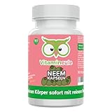 Neem Kapseln - hochdosiert - 400 mg 4:1 Extrakt - Qualität aus Deutschland...