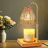WAEUUKKPO Kerzenwärmer Lampe mit Timer und Dimmer, höhenverstellbar...