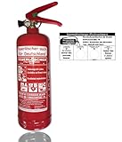 Brandengel Premium Autofeuerlöscher 2kg Pulverlöscher Feuerlöscher, LKW...