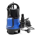 Schmutzwasserpumpe 550W 10500 l/h Tauchpumpe Gartenpumpe Brunnenpumpe...