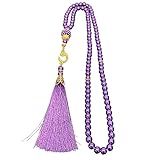 THOANBY Religiöser Schmuck mit 99 Perlen, Rosenkranz, muslimische...