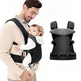 IULONEE Babytrage für Neugeborene Ergonomische Baby Carrier mit...