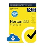 Norton 360 Premium 2024, Premium + Utilities Ultimate,10 Geräte,...