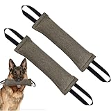 Wisebom 2 Pcs Beisswurst für Hunde 30cm Hundebiss Schlepper Spielzeug mit...