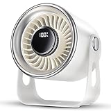 SP Space Player Tischventilator sehr leise mit digitalem Display,...