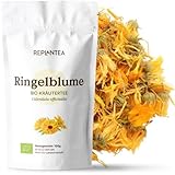 Ringelblumentee Bio 100g | Bio Ringelbumenblüten ganz | Ringelblumen...