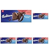 BAHLSEN Chocolate Wafers Edelherb - Waffel mit edelherber Schokolade (1 x...