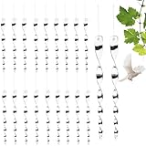 MOAZIFI Vogelabwehr Vogelschreck Set, 20 Stuck Vogelschreck Vogelabwehr...