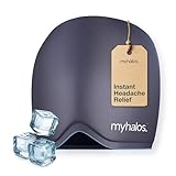 MyHalos® Migräne Maske - Migräne Kühlmaske - Wiederverwendbare Migräne...