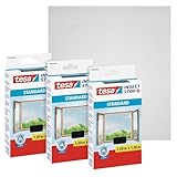 tesa Insect Stop Standard Fliegengitter für Fenster im 3er Pack -...