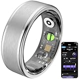 Newgen Medicals Schlaftracker-Ring: Fitnesstracker-Ring, Sp02,...