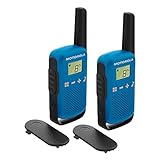 Motorola Talkabout T42 PMR-Funkgeräte (2er Set, PMR446, 16 Kanäle,...