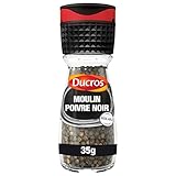 3 Stück *** DUCROS Schwarzer Pfeffer in Mühle, 35 g