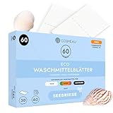 Cosmeau Waschmittel Blätter Meeresbriese - bis zu 60 Waschgänge (30...