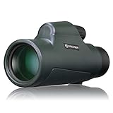 Bresser 10x42 Monokular Wasserdicht, Dachkant Optik, Robuste...