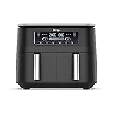 Ninja Foodi Dual Zone Digitale Heißluftfritteuse, 7,6L Airfryer, 2...