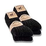 4 Paar Alpaka Socken Herren Damen Wollsocken warme Wintersocken 20900...