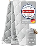 Welldora OPTICLIMA Allergiker Bettdecke 135x200 Winter | Fachärztlich...