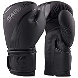 SAWANS® Professionelle Boxhandschuhe für MMA, Sparring, Kickboxen,...