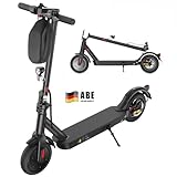 E Scooter mit Straßenzulassung, ABE Elektroroller Belastung bis 120kg, 30...