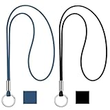 Nezyo 2 Stück Schlüsselband Lang Lanyard Schlüsselanhänger Umhängeband...