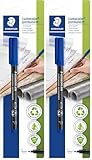 STAEDTLER permanent Marker Lumocolor, blau, F-Spitze Linienbreite ca. 0,6...