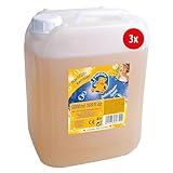 PUSTEFIX Nachfüllkanister 3 x 5 Liter, Seifenblasen Flüssigkeit Made in...