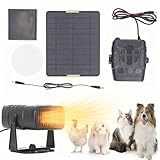 Solar Hühnerstallheizung für Gewächshaus - Kompakte...