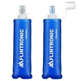 flintronic TPU Faltbarer Trinkflaschen, 2PCS Soft Flask, BPA-Frei,...