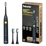 Beurer SC 30 Schallzahnbürste Jet Black, elektrische Zahnbürste mit 4...