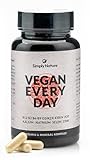 Vegan Every Day - Multivitamin Mineralstoff Komplex- Hochdosiert - 120...