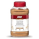 Prymat Muskatnuss gemahlen 350g– aromatisches Bio-Gewürz ohne Schale –...
