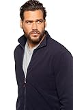 JP 1880 Herren Fleecejacke Mantel, Dunkel Marine, XXL EU