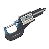 Beslands Mikrometer Digital Bügelmessschraube 0-25mm/ 0.001mm Hohe...