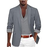 Herren Sakko Anzugsakko Regular Fit Blazer Herren Regular Fit Anzugjacke...